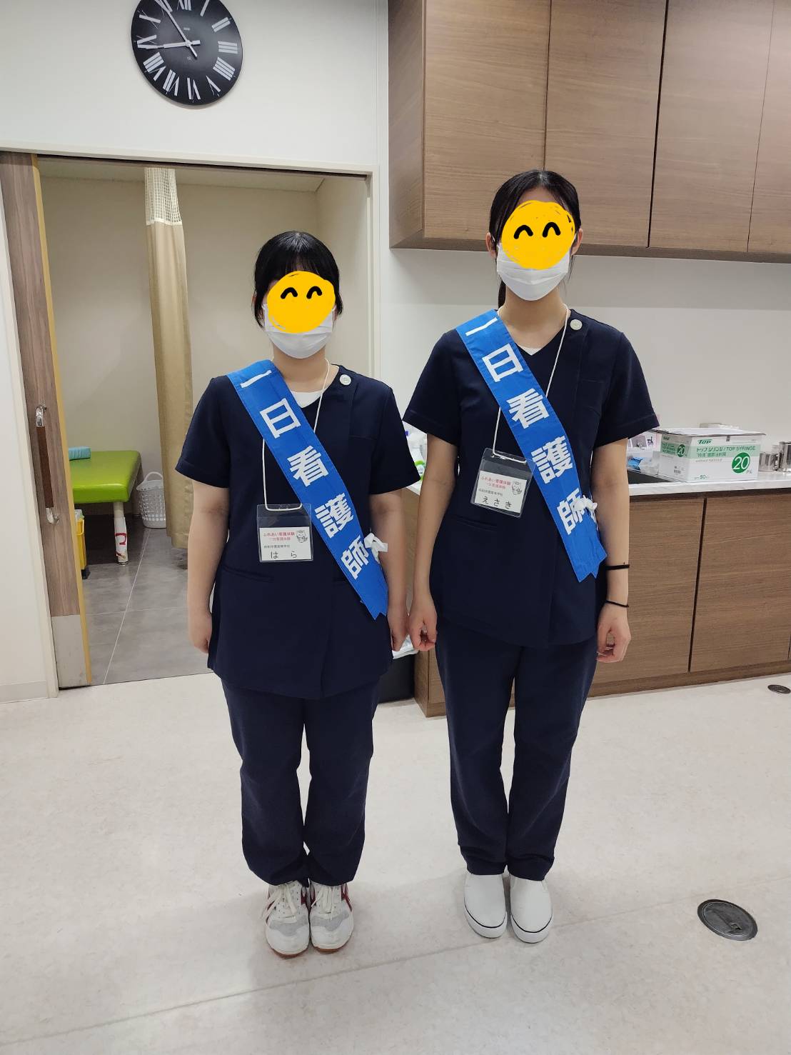 学生さんが1日看護体験へ来ました。 | 大分県日田市の医療法人利光会